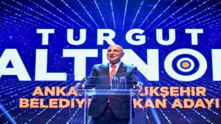 Cumhur İttifakının ABB Başkan adayı Altınok proje tanıtım toplantısında konuştu
