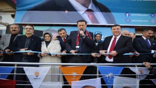 Cumhur İttifakının Odunpazarı Belediye Başkan Adayı Alp, Seçim İrtibat Ofisini açtı