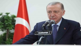 Cumhurbaşkanı Erdoğan, İslahiyede yapımı tamamlanan kalıcı konutların dağıtım törenine telekonferansla katıldı