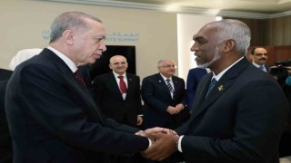 Cumhurbaşkanı Erdoğan, Maldivler Devlet Başkanı Muizzu ile görüştü