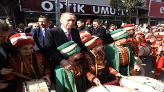 Cumhurbaşkanı Erdoğan Manisada