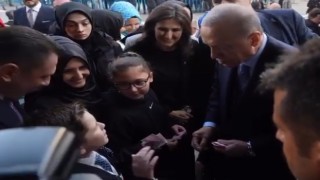 Cumhurbaşkanı Erdoğanın Sarp ve Rümeysa ile ilgi çeken diyaloğu