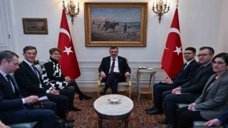 Cumhurbaşkanı Yardımcısı Yılmaz, EBRD Başkanı Renaud-Basso ile görüştü