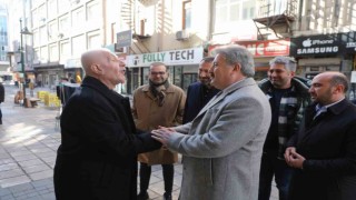 Cumhuriyet Mahallesi esnafından Başkan Palancıoğluna büyük ilgi