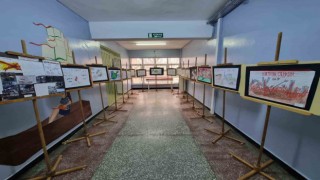 Deprem Şehitleri konulu resim yarışması ve sergi