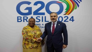 Dışişleri Bakanı Fidan, Güney Afrika Cumhuriyeti Uluslararası İlişkiler ve İşbirliği Bakanı Naledi Pandor ile görüştü