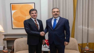 Dışişleri Bakanı Fidan, IKBY Başkanı Barzani ile görüştü