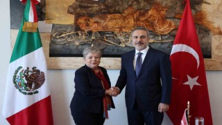 Dışişleri Bakanı Fidan, Meksikalı mevkidaşı Alicia Bárcena Ibarra ile görüştü