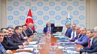 DİSKİ toplantısı Vali Ali İhsan Su başkanlığında gerçekleşti