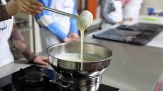 Diyarbakırda kursiyerler, yöresel ve dünya mutfağı lezzetlerini öğreniyor