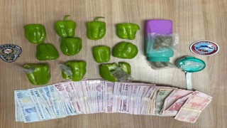 Dolma biberle uyuşturucu servisi