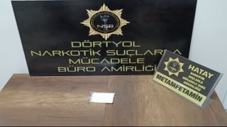 Dörtyolda bir araçta uyuşturucu madde ele geçirildi