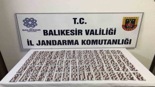 Durdurulan araçtan 1139 adet uyuşturucu hap çıktı