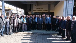 Efeler Belediye Başkan Adayı Pehlivan, sanayi esnafı ile buluştu