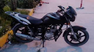 Ekipler şüphesinde haklı çıktı, motosiklet muhafaza altına alındı