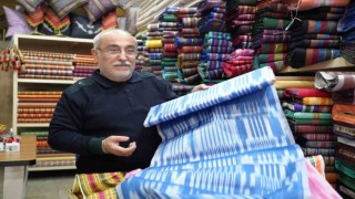 El tezgahlarından geleceğe kutnu kumaşı