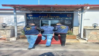 Elazığda 20 yıl kesinleşmiş hapis cezası bulunan şahıs jandarma ekiplerince yakalandı