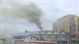 Elazığda baca yangını korkuttu