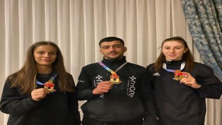 Erciyes Üniversitesi Kick Boks sporcuları 3 altın madalya kazandı