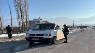 Erzincan'da asayiş uygulaması