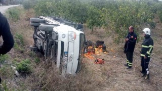 Erzinde trafik kazası: 1 yaralı
