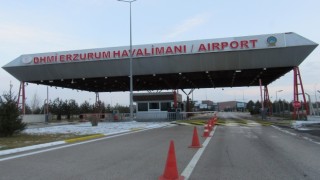 Erzurum Havalimanında ocak ayında 106 bin 546 yolcuya hizmet verildi