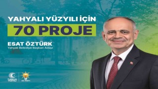 Esat Öztürkten büyük vizyon: 70 yeni proje ile ilçemize değer katmaya devam edeceğiz