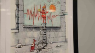 Esenlerde uluslararası sanatçılar depremi çizgilerle anlattı