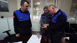 Ev kirasının olduğu cüzdanını kaybetti, Meram Zabıtası sahibine teslim edip sevindirdi