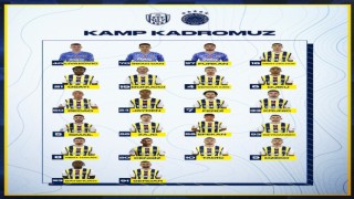 Fenerbahçenin kamp kadrosu belli oldu