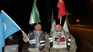 Filistine özgürlük için Ankaraya yürüyorlar
