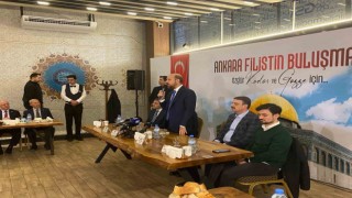 Filistinli hastalar ve Gazzeli öğrenciler için Ankara Filistin Buluşması düzenlendi