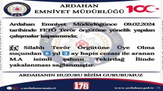 Firari hükümlü FETÖ üyesi Tekirdağda yakalandı