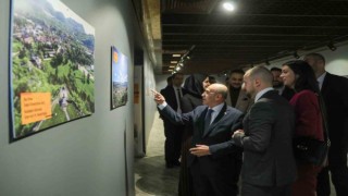 Fotoğraflarla kardeş şehir Cetinje sergisinin açılışı yapıldı