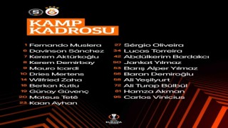 Galatasarayın Sparta Prag maçı kamp kadrosu belli oldu