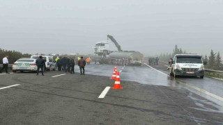 Gaziantep - Şanlıurfa yolunda zincirleme trafik kazası: 1 yaralı