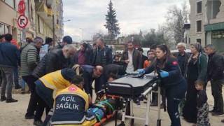 Gaziantepte motosiklet ile otomobil çarpıştı: 1 yaralı