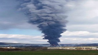 Gebzede büyük fabrika yangını