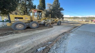 Germencik Belediyesi yol çalışmalarını sürdürüyor