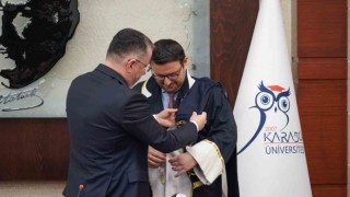 Görevde yükselen akademisyenlere belgeleri takdim edildi