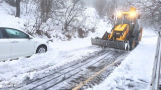 Hatay’da Amanos Dağlarında Yol Açma Çalışmalarını Tamamlandı