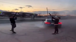 Havaya pompalı tüfeklerle ateş eden magandalar yakalandı