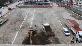 Havzayı sel ve taşkından koruyacak projede ilk kazma vuruldu