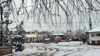 Hisarcıkta kar yok, Karbasan köyünde kar kalınlığı 15 santimetre