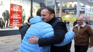 HÜDA PAR Ağrı Belediye Başkan Adayı Yılmaz, temaslarını sürdürüyor