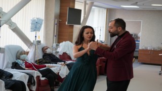 İEÜ Medical Point, ‘tango ile moral verdi