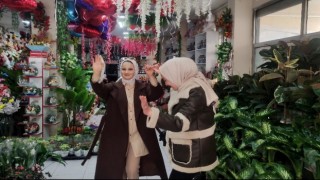 Iğdırda çiçekçilerde 14 Şubat yoğunluğu