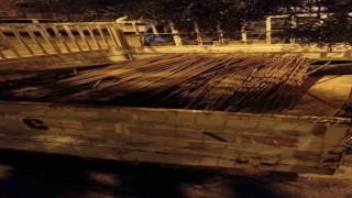 İnşaat hırsızları suçüstü yakalandı