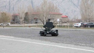 İnsansız kara aracı Aslanın tanıtımı yapıldı
