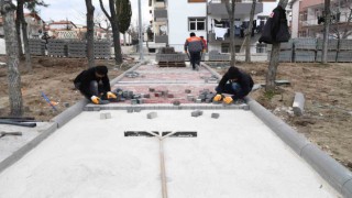 Isparta Belediyesi Fatih Parkını yeniliyor
